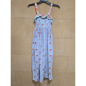 Girls Matilda Jane Clothing Casual Dress Size 12 Blue White Floral‎